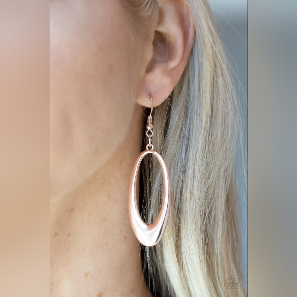 Oval The Hill Earings